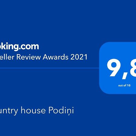דירות Mālpils Country House Podini מראה חיצוני תמונה